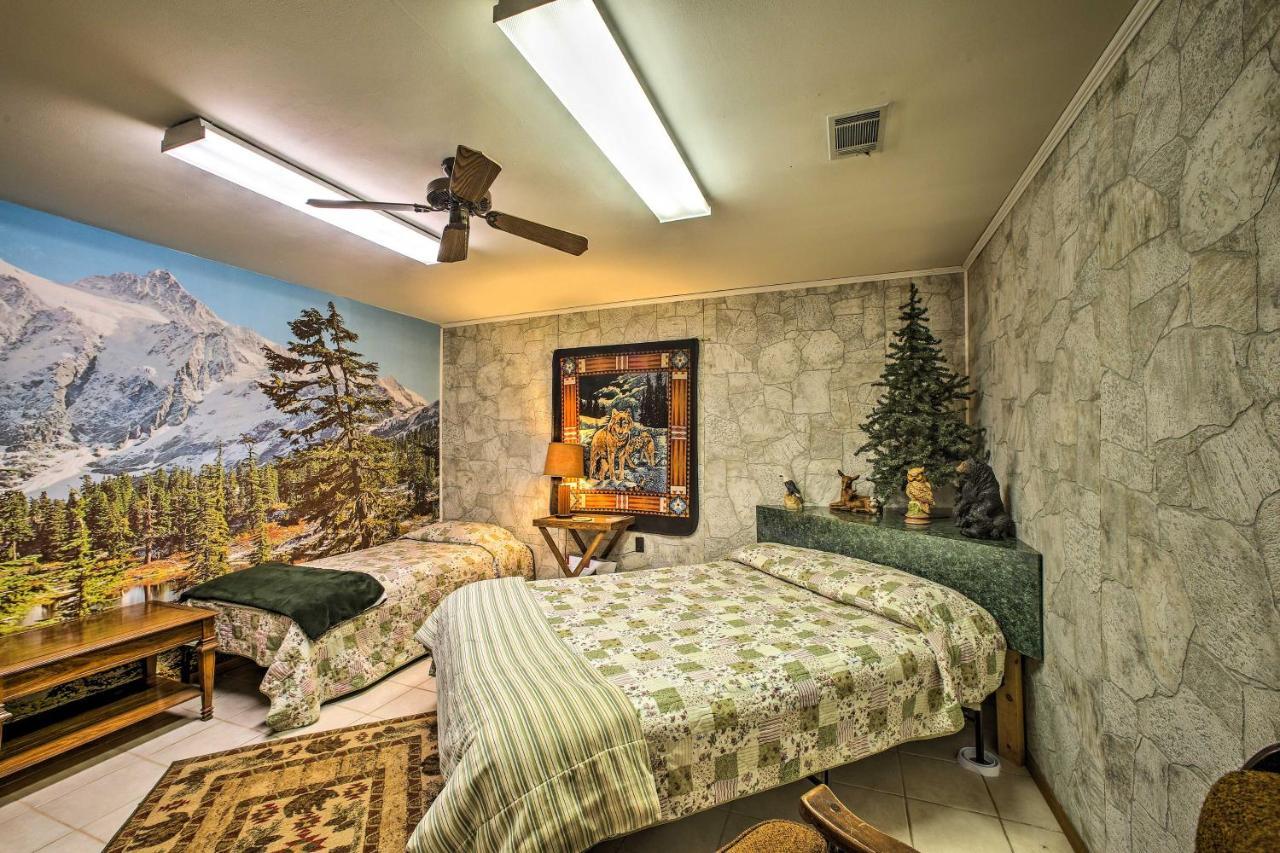 Pine Lodge Cabin On 450 Acres In Ozark Mountains Ponca Kültér fotó